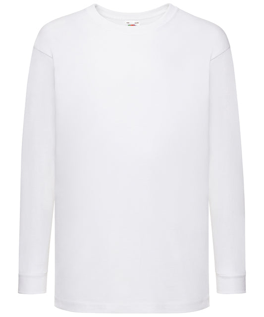 Kids long sleeve valueweight T