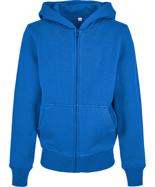 Organic kids basic zip hoodie
